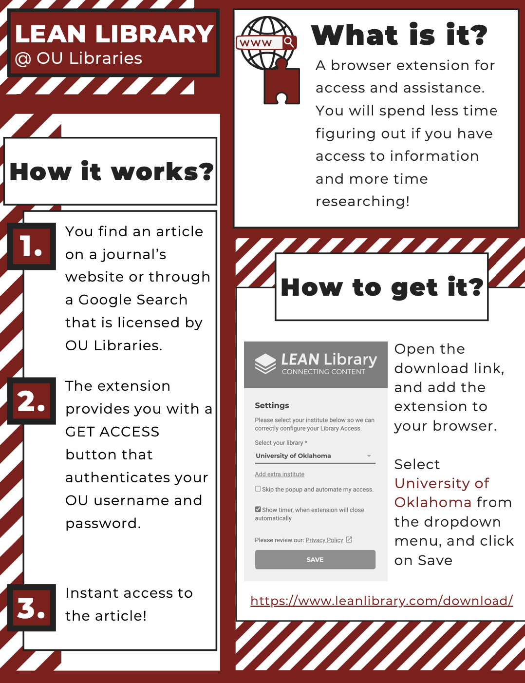 Lean Library | OU Libraries